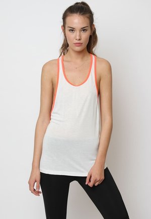 FLUIDA DE CON TIRANTES ANCHOS - Top - blanco