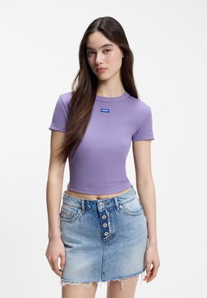 T-Shirt basic - bright purple