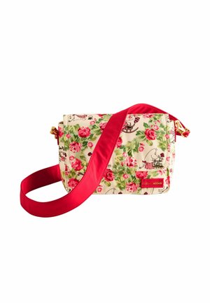 Taška s příčným popruhem - red ecru