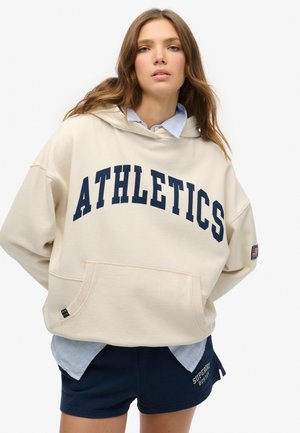 ATHLETIC ESSENTIALS - Kapuzenpullover - desert bone off white