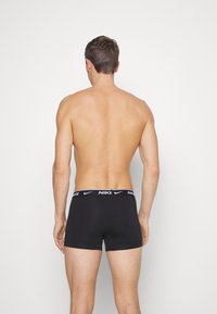 Nike Underwear TRUNK 3 PACK - Cuecas boxer - black/lime glow/thunder blue