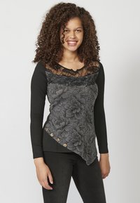 Koroshi Pikkade varrukatega topp - gris   grey