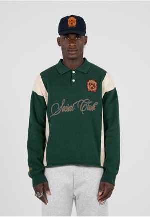 Strickpullover - green