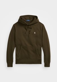 LOOPBACK FLEECE HOODIE - Kapucni - dark loden