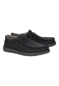 HEYDUDE Wally Classic - Slip-On Schuhe - Bootsschuh - black charcoal