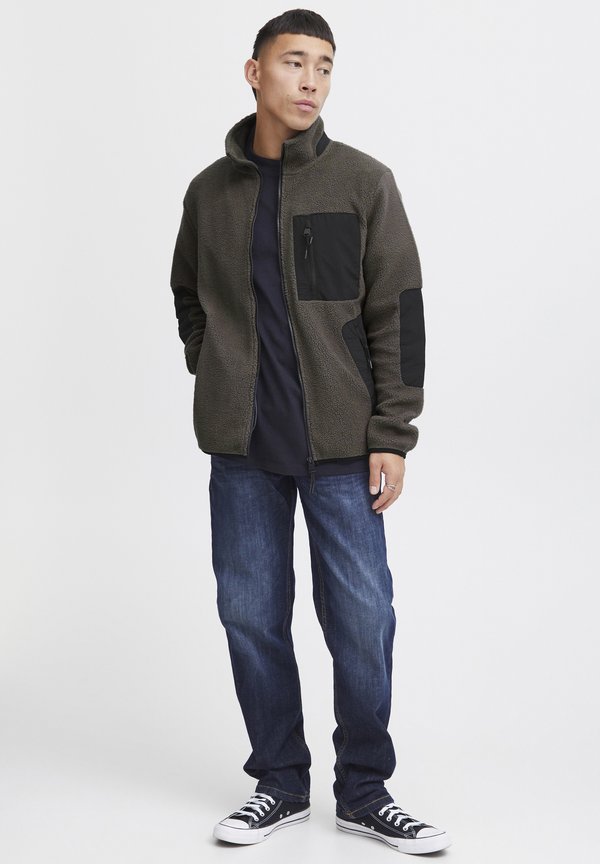 BHLAUKE - Fleece jacket - iron gate2