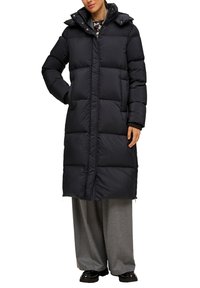 s.Oliver BLACK LABEL MIT STEPPUNG - Sulemantel - dunkelgrau