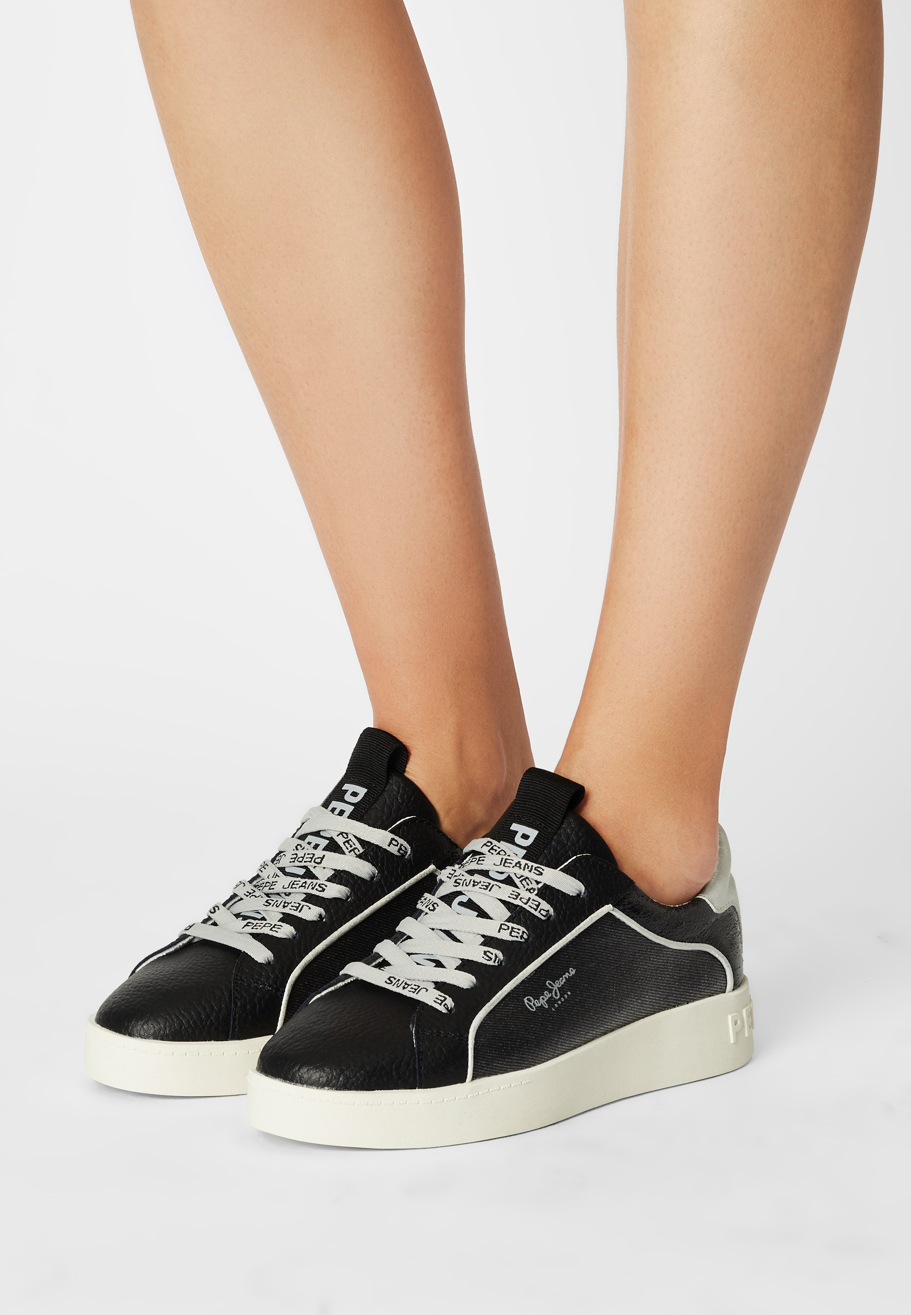 Pepe Jeans BRIXTON LIGHT - Trainers - black - Zalando.co.uk