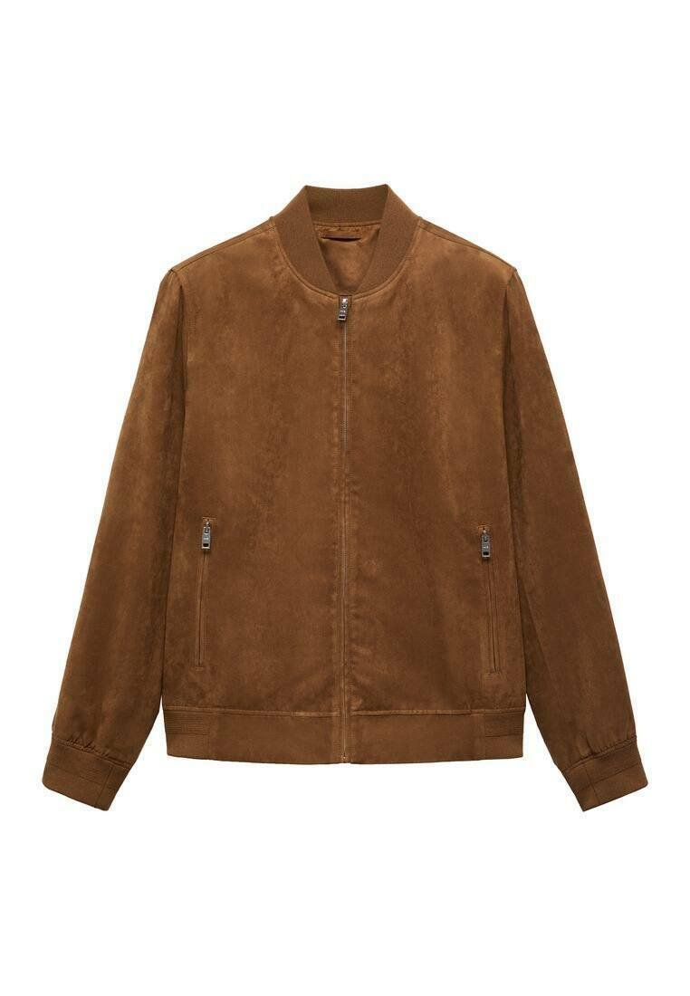 Mango BERO - Kunstlederjacke - cognac - Zalando.de 
