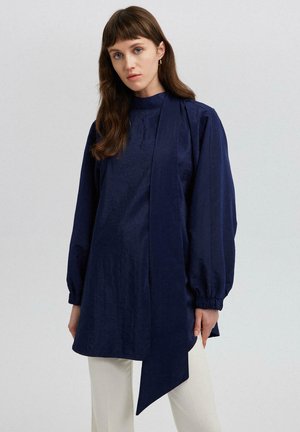 Blouse - navy blue