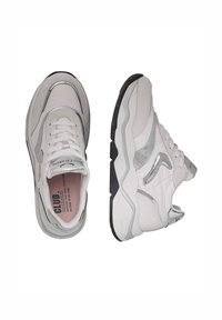 Voile Blanche CLUB108 - Sneakers laag - weiß silber