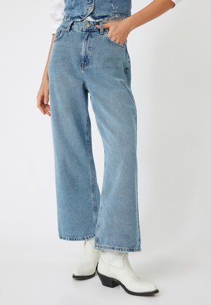 CROP - Pernera ancha - blue