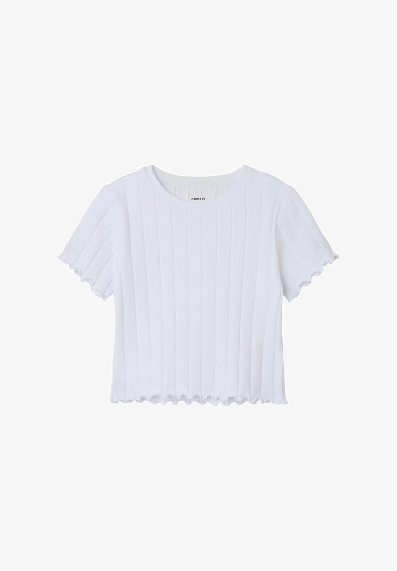 Name it CROPPED FIT - Paprasti marškinėliai - bright white