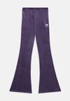 Leggingek - Nadrágok - aurora plum/white