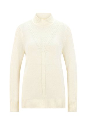 GOLDNER, PULLOVER PETITE - Strickpullover - cream white