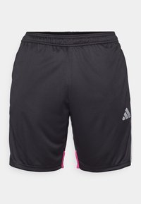TIRO25 ESSENTIALS SHORT MEN - Korte broeken - black/clear grey/real magenta
