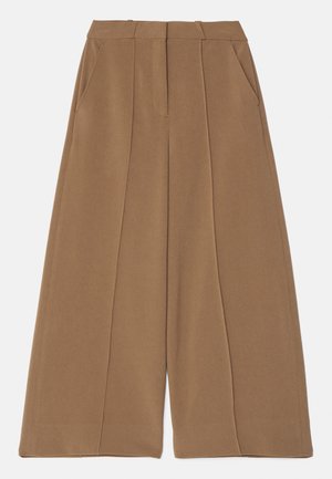 CARO WIDE LEG PANT - Nohavice - affogato