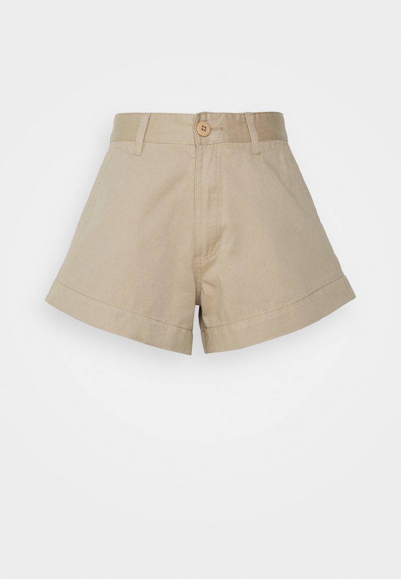 Damen Jeansröcke | Cotton On Petite A LINE PARKERShortslinen taupe/beige - YO00208 Damen Jeansröcke | Cotton On Petite A LINE PARKERShortslinen taupe/beige - YO00208