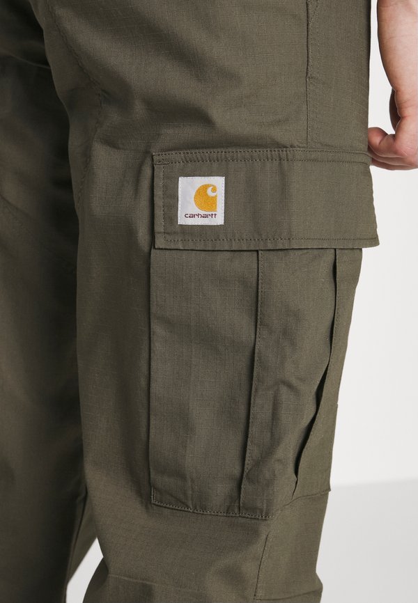 REGULAR PANT - Cargo trousers - cypress rinsed2