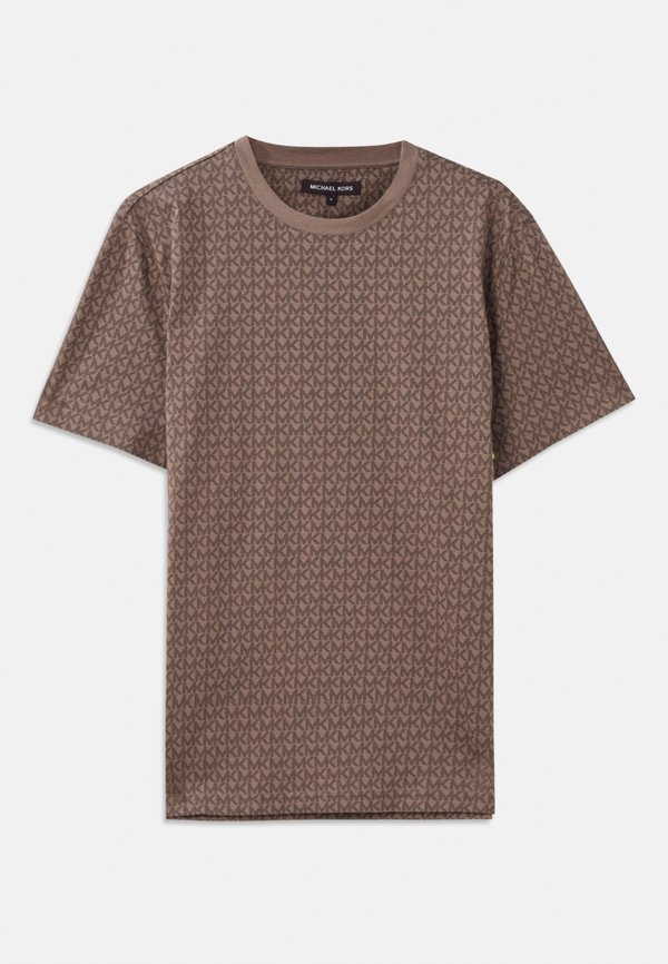 SIG TEE - Print T-shirt - chestnut4