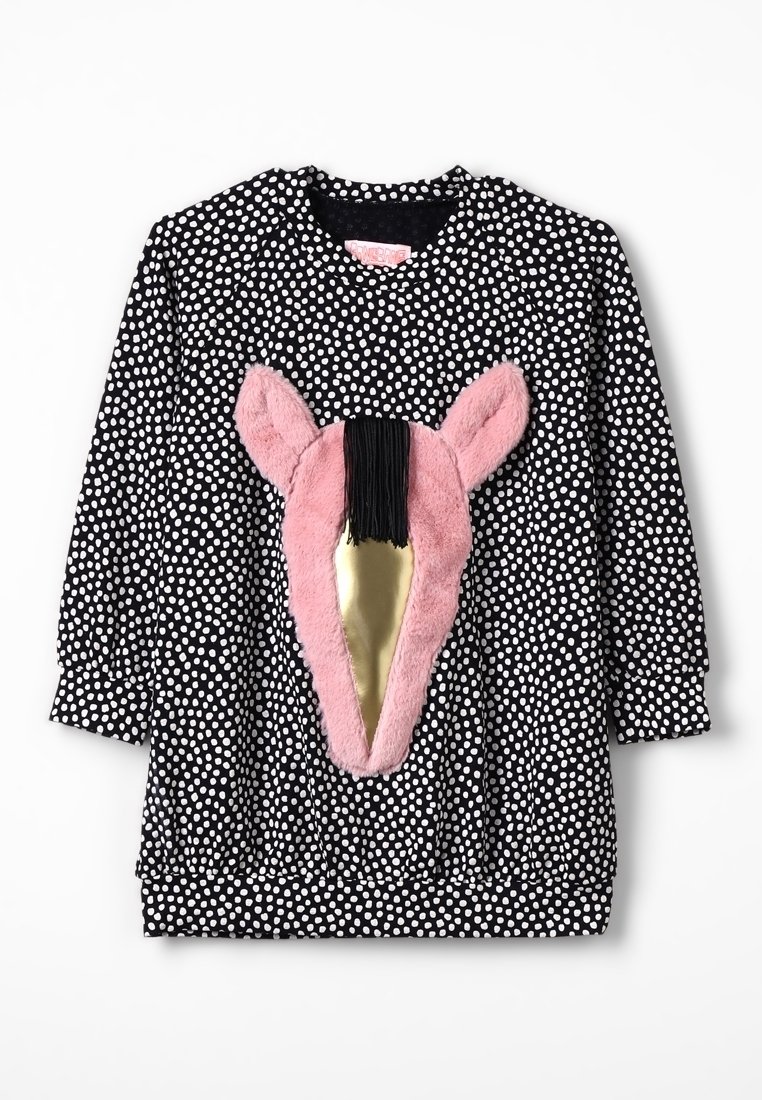 WAUW CAPOW LEXI DOT - Trikoomekko - black/white/rose