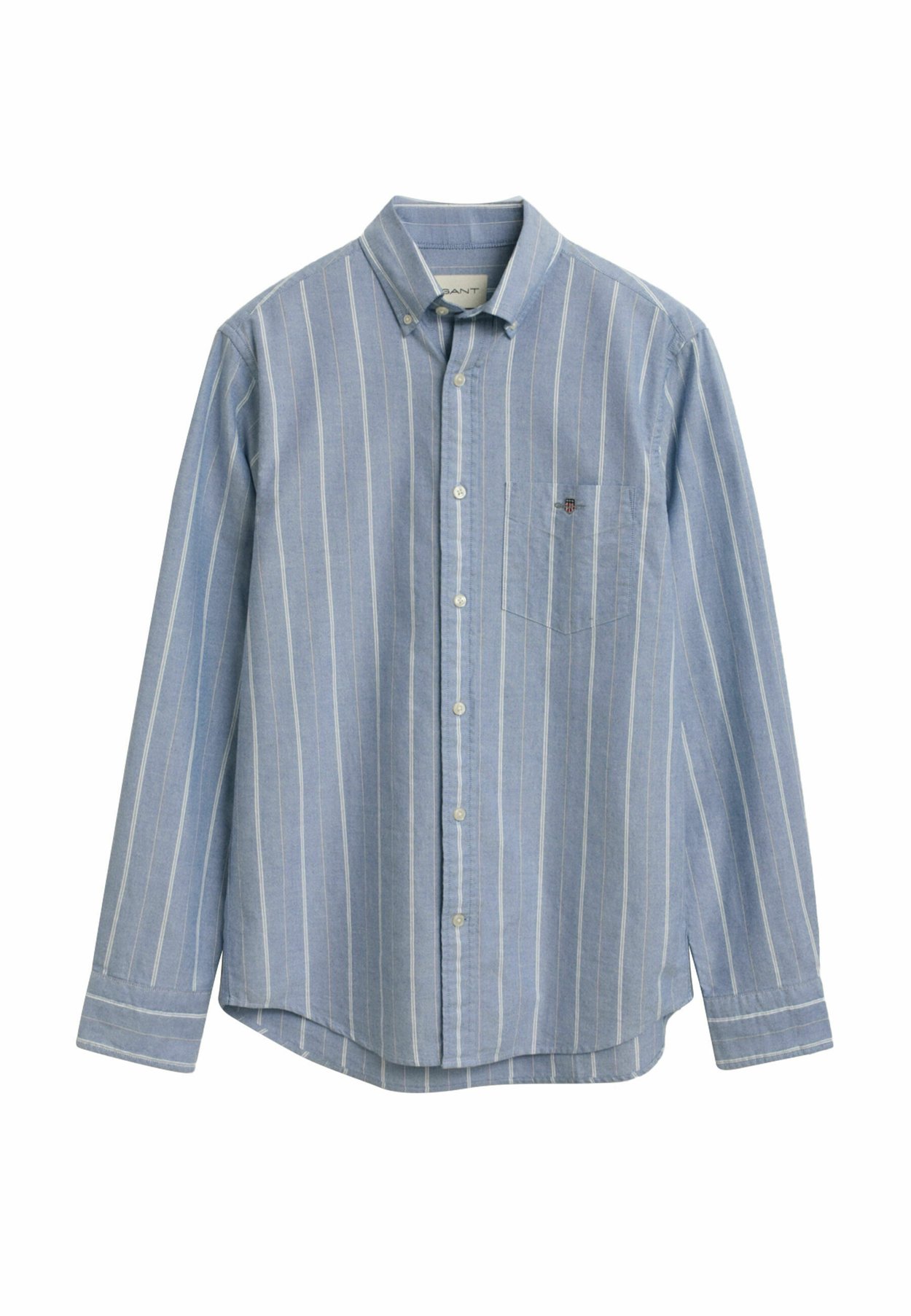REGULAR FIT STRIPED OXFORD