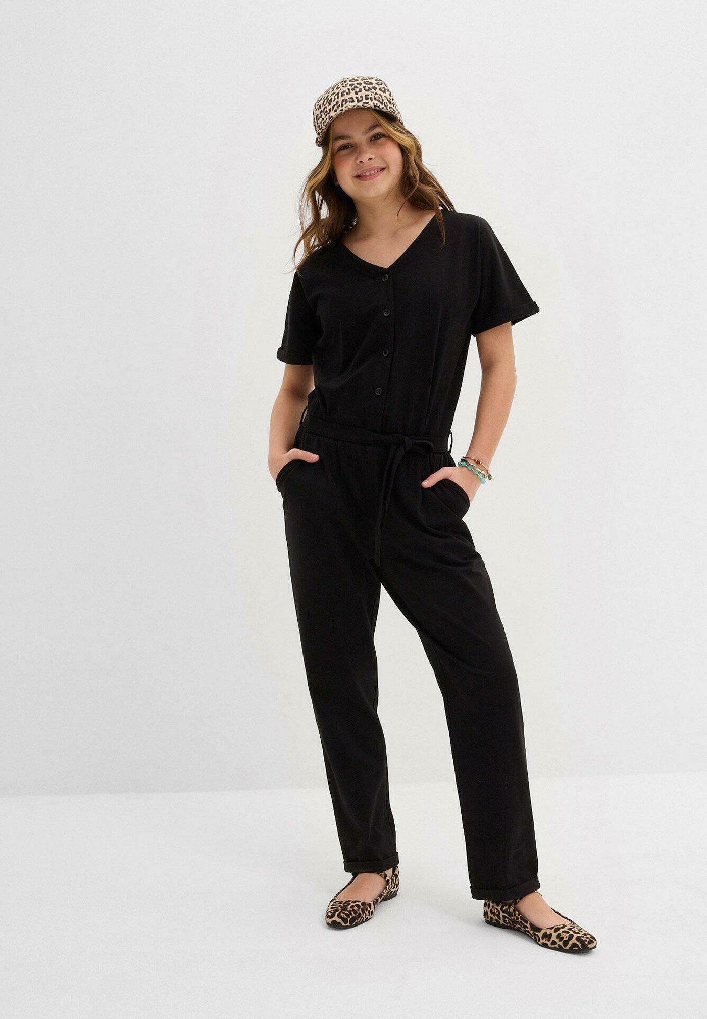 Jumpsuit Bonprix Tuta Nera Bonprix Tuta Jumpsuit Black/nero