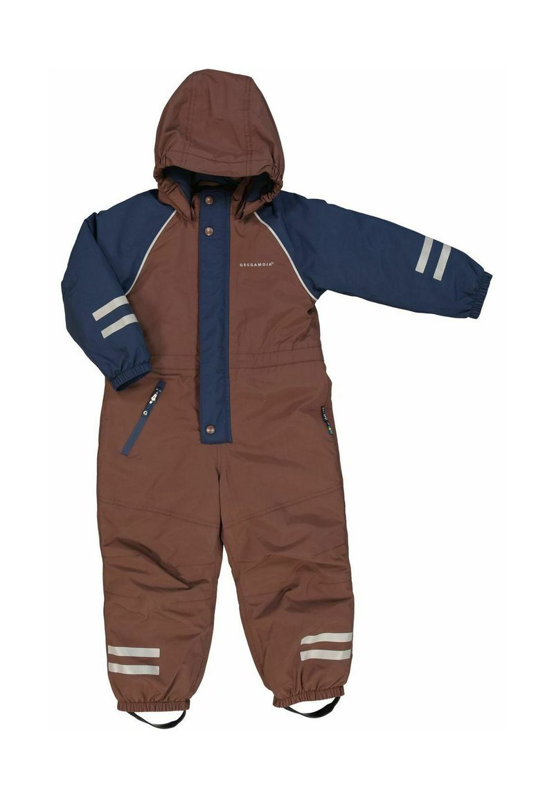 Geggamoja Winter Overall Plum - Superwarmer Kinder Schneeanzug 10000mm Wasserdicht