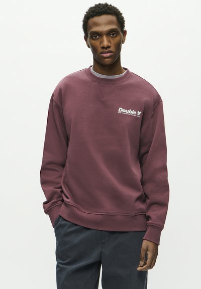 WOOD WOOD WWCREW NECK AANEUE - Sweatshirt - decadent chocolate