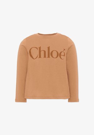 CHLOÉ, T-SHIRT - Longsleeve - brown