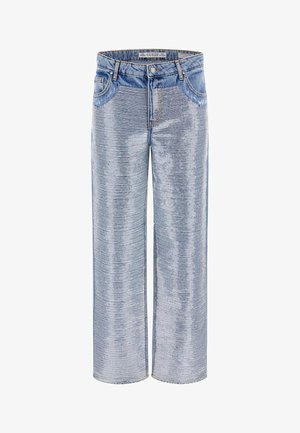 Guess, JIL BOYFRIEND - Jeans a sigaretta - himmelblau