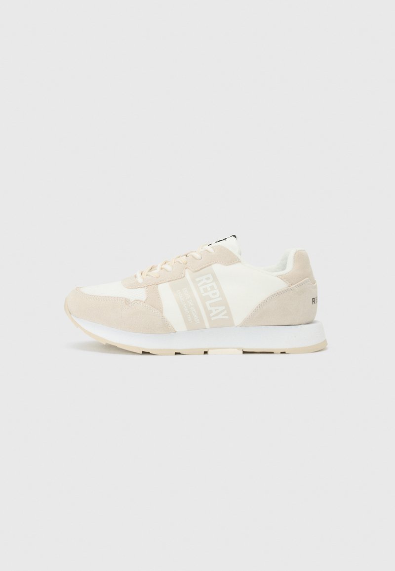 Replay - ARTHUR STRIPES - Sneakers laag - white/beige, Vergroten