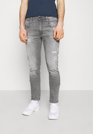 Slim fit jeans - grey denim
