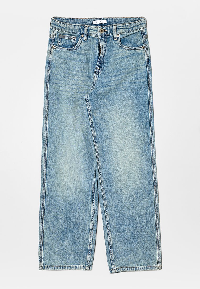 name it Relaxed fit jeans blauw