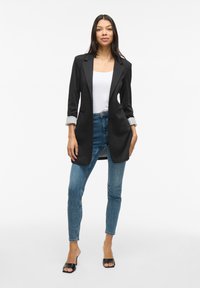 VILA Pitkä takki - black