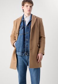 Calvin Klein COAT - Klassischer Mantel - natural khaki