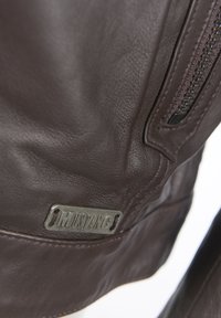 Mustang Lederjacke - dark brown