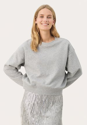 Part Two Sweatshirt - light grey melange