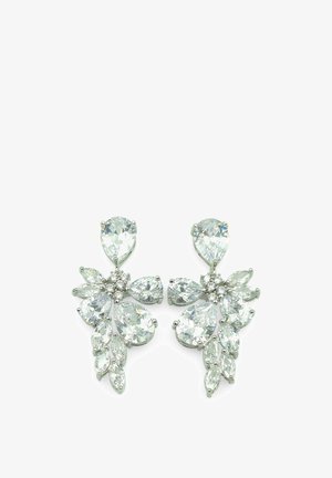 HEBE JEWELS, PARTY WEDDING - Boucles d'oreilles - silver/weiss