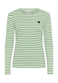 Neizbrano, chalk bright green-black heart