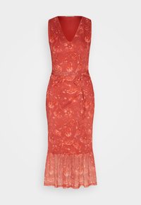 Anna Field Φόρεμα σε ίσια γραμμή - beige/pink/multi coloured