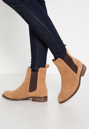 Classic ankle boots - cognac