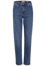 PULZ PZLIVA - Vaqueros rectos - medium blue denim/azul - Zalando.es