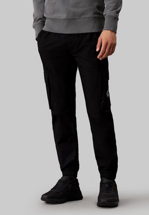 Cargo trousers - black