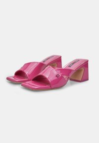 Bata Ciabattine con tacco - fucsia