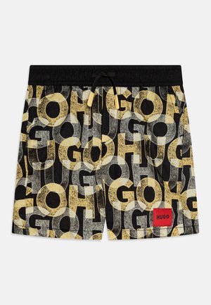 SWIM - Short de bain - black/yellow