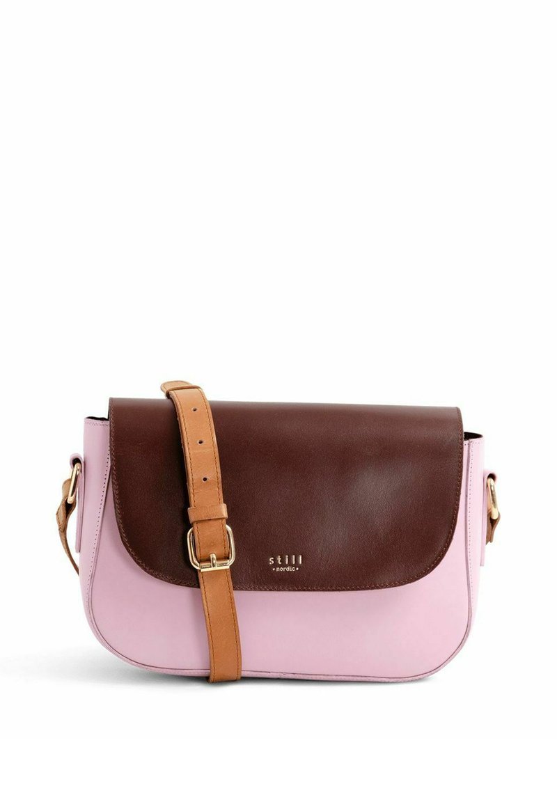 Still Nordic stillPura round Crossbody - Taška cez plece - pink