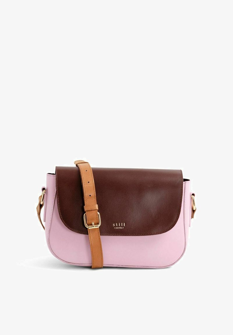 Still Nordic stillPura round Crossbody - Taška s příčným popruhem - pink