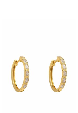 CLASSIC BAGUETTE HOOP - Fülbevalók - gold-coloured