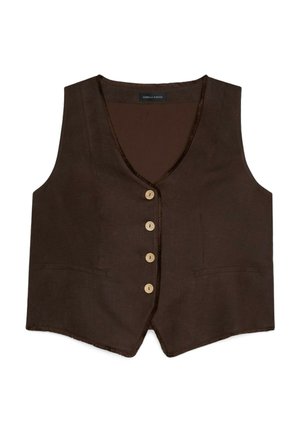 Fiorella Rubino, GILET - Weste - marrone